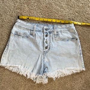 Target denim shorts